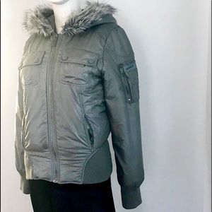 Calvin Klein Bomber Jacket with hood